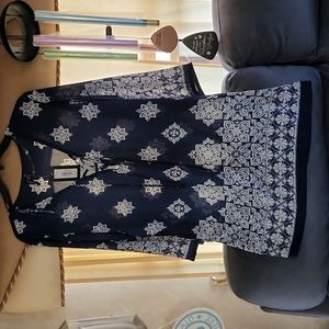 Womens PortaCruz cover up large Navy